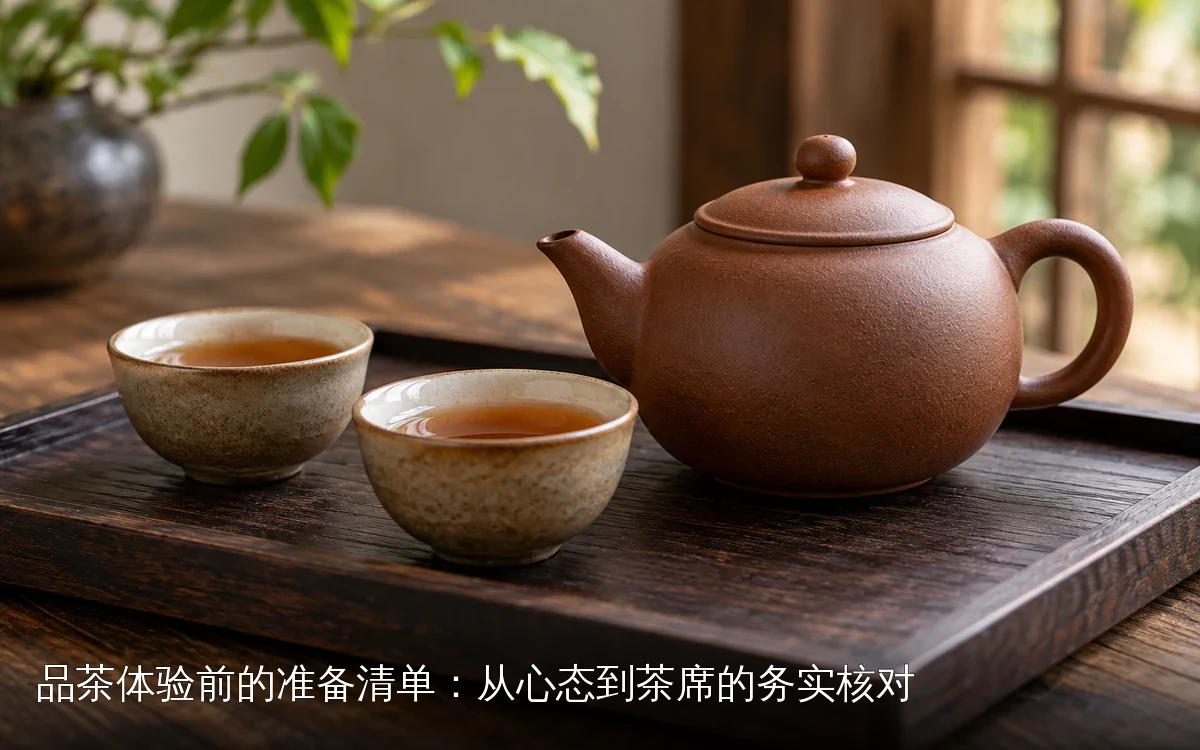 品茶体验前的准备清单:从心态到茶席的务实核对